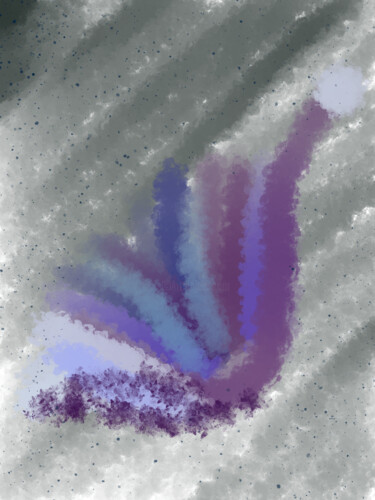 数字艺术 标题为“Color Run” 由Amy Mcqueen, 原创艺术品, 数字油画