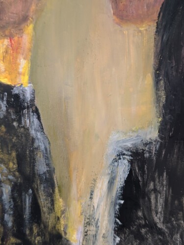 Pittura intitolato "Entrance" da Graziana Checchia Pantaleone, Opera d'arte originale, Olio