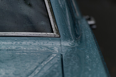 Photography titled "Blue Stang" by Jérôme Vaillant (Valrosso), Original Artwork, Digital Photography