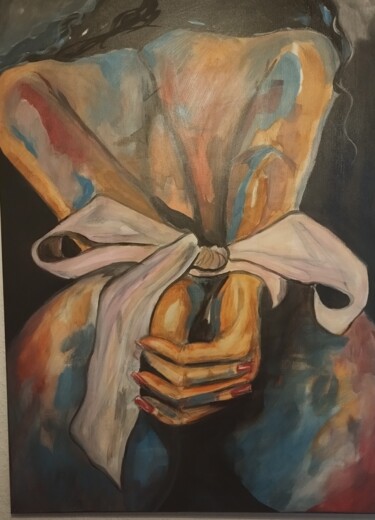 Malerei mit dem Titel "Passion" von Maximilian Angenstein, Original-Kunstwerk, Acryl Auf Keilrahmen aus Holz montiert