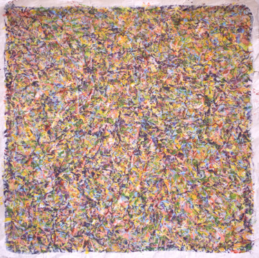 Malerei mit dem Titel "Djet Neheh Shout 03…" von Rémy Verneuil, Original-Kunstwerk, Acryl