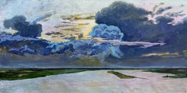 绘画 标题为“Wide horizon” 由Walerij Baranow, 原创艺术品, 油