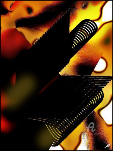 数字艺术 标题为“VARIATION "751"” 由Christa Kloß, 原创艺术品, 2D数字工作