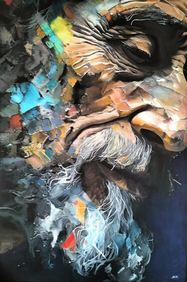 "Мудрец" başlıklı Tablo Ирина Дмитриева tarafından, Orijinal sanat, Akrilik