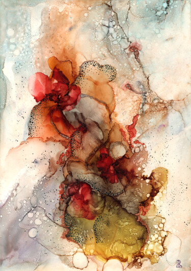 Onirica n.2 Pittura intitolato "Onirica n.2" da Daniele Rebecchi, Opera d'arte originale, pigmenti