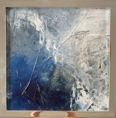 Painting titled "Vaguelettes" by Christine Barth Mroz, Original Artwork, Acrylic Mounted on Wood Stretcher frame