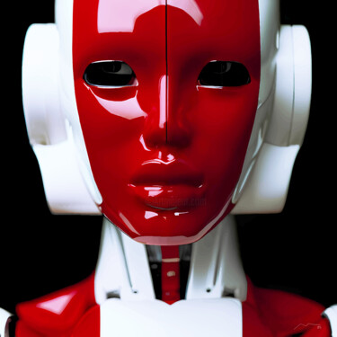 Digital Arts titled "Portrait Face Vecto…" by Marco Victorino, Original Artwork, AI generated image