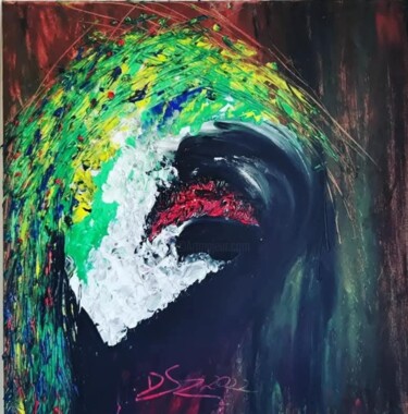 "Ona" başlıklı Tablo Dawid Szczepaniak tarafından, Orijinal sanat, Petrol