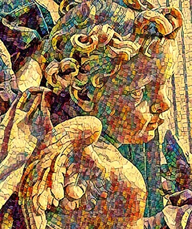 Photography titled "L ANGE" by Marie, Original Artwork, Manipulated Photography