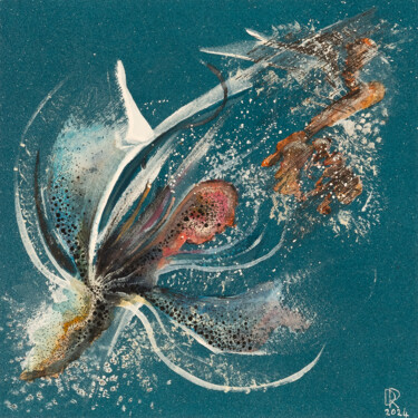 绘画 标题为“Scherzo n.10” 由Daniele Rebecchi, 原创艺术品, 丙烯