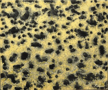 Painting titled "The Galaxy Day," by Romeo Dobrota, Original Artwork, Acrylic Mounted on Wood Stretcher frame