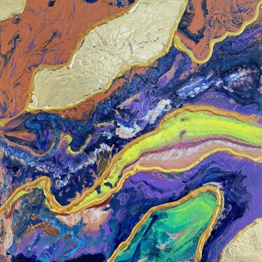AGATHE Peinture intitulée "AGATHE" par Nathalie Dantec, Œuvre d'art originale, Acrylique Monté sur Châssis en bois