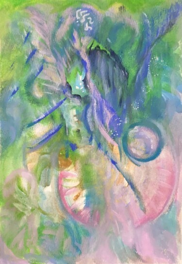 图画 标题为“Entrance to Shambha…” 由Yana Melnik, 原创艺术品, 丙烯
