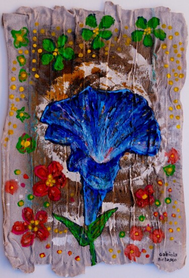 "Flowers 005" başlıklı Tablo Pedro Gabiola Belasco tarafından, Orijinal sanat, Akrilik