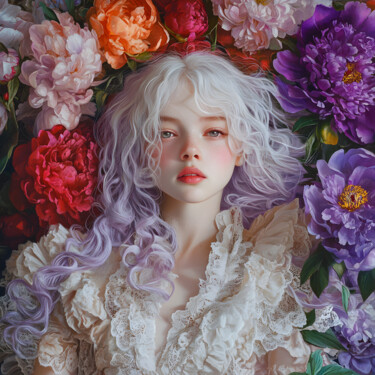 Digital Arts titled "Gabrielle" by Willow, Original Artwork, AI generated image