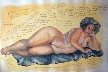Peinture intitulée "Si on ne te vois pa…" par Coline Brocato, Œuvre d'art originale, Acrylique