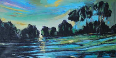 Peinture intitulée "Balast II" par Gauthier Osiepa, Œuvre d'art originale, Huile