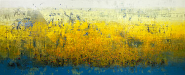 Peinture intitulée "Pulsating essence" par Nivas Kanhere, Œuvre d'art originale, Acrylique
