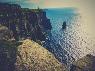 Photographie intitulée "Cliffs of Moher" par Frederic Bos, Œuvre d'art originale, Photographie numérique