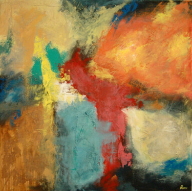 "Tomorrow's Hope" 绘画 标题为“"Tomorrow's Hope"” 由Rumen Spasov, 原创艺术品, 丙烯 安装在木质担架架上