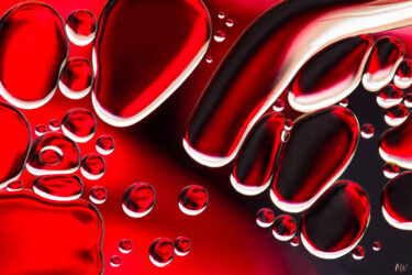 Photography titled "Oily Bubbles #10" by Mickaël Weber, Original Artwork, Digital Photography