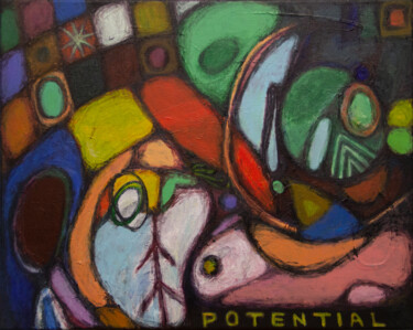 Potential 绘画 标题为“Potential” 由Arina Fokina, 原创艺术品, 丙烯