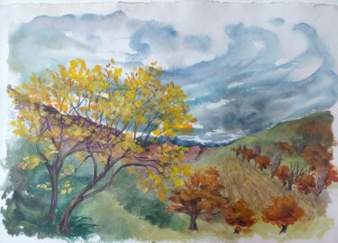Painting titled "Lure 2" by Coline Brocato, Original Artwork, Acrylic