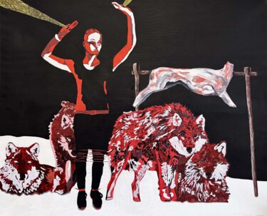 绘画 标题为“This is our forest” 由Maria Lapteva, 原创艺术品, 油