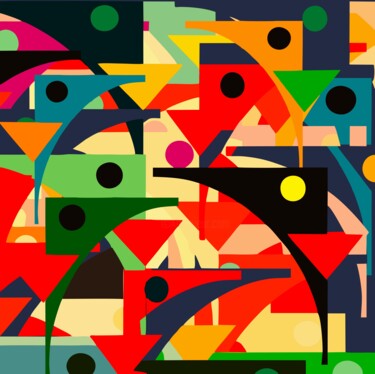 Digital Arts titled "BAIJA FLORES" by Natalicio Borges Jr, Original Artwork, 2D Digital Work