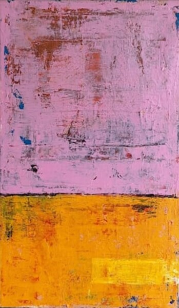 Painting titled "Horizontes Esquecid…" by Neilon Batista, Original Artwork, Acrylic Mounted on Wood Stretcher frame