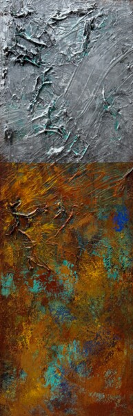 Painting titled "Boundaries of the E…" by Viki Smoliar, Original Artwork, Acrylic