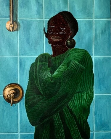 绘画 标题为“Times are changing” 由Akintomide Akinshola, 原创艺术品, 丙烯