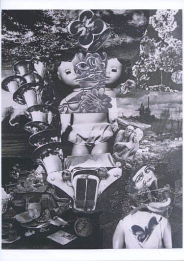 Digital Arts titled "№3" by Andriy Strakhov, Original Artwork, Digital Collage