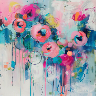 数字艺术 标题为“Whirlwind of Colors…” 由Marina Pokachalova (Marina Artsea), 原创艺术品, 数字油画