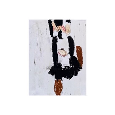 Pittura intitolato "Untitled works II" da Irfan Ajvazi, Opera d'arte originale, Olio Montato su Telaio per barella in legno