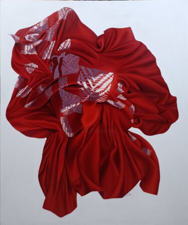 Peinture intitulée "Emerge" par Kalsoom Iftikhar Bhatti, Œuvre d'art originale, Huile Monté sur Châssis en bois