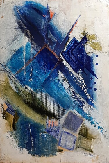 Pittura intitolato "I tempi che durano#8" da Giovanni Primo Greco, Opera d'arte originale, Acrilico