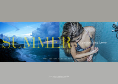 数字艺术 标题为“Fake Magazine Serie…” 由Marco Victorino, 原创艺术品, 数字油画