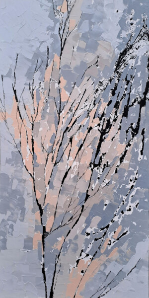 Serenity Painting titled "Serenity" by Mariia Raskin, Original Artwork, Acrylic