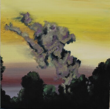 Peinture intitulée "Untitled__" par Gauthier Osiepa, Œuvre d'art originale, Huile