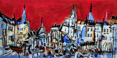 Peinture intitulée "Laissons surgir le…" par Muriel Cayet, Œuvre d'art originale, Acrylique Monté sur Châssis en bois