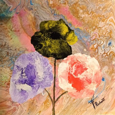 绘画 标题为“Tangerine Dream I” 由Vidal Fernández Richart, 原创艺术品, 丙烯