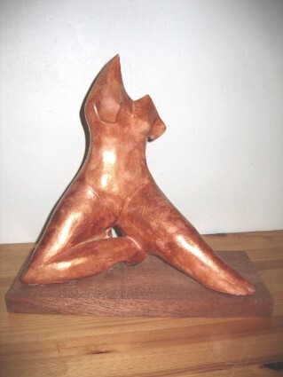 OPERA  Terre cuite patinée