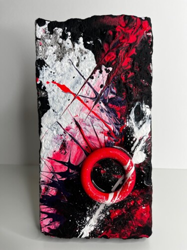 Peinture intitulée "Brik’s 002" par Sébastien Gaonach, Œuvre d'art originale, Acrylique