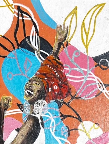 Pintura intitulada "Joi" por Mo’S Art, Obras de arte originais, Acrílico