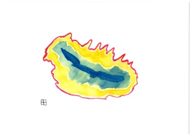 Peinture intitulée "Carnet hiver 2025 0…" par François Rigler, Œuvre d'art originale, Aquarelle