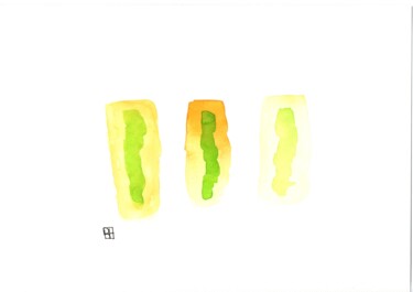 Peinture intitulée "Carnet hiver 2025 0…" par François Rigler, Œuvre d'art originale, Aquarelle