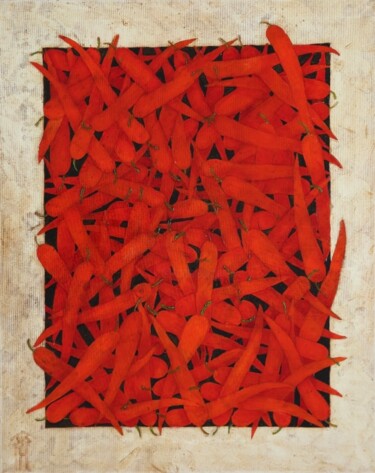 绘画 标题为“Peppers” 由Vyacheslav Gayun, 原创艺术品, 油