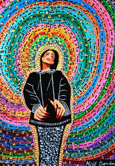 Pintura titulada "Art Israel painting…" por Mirit Ben-Nun, Obra de arte original, Acrílico