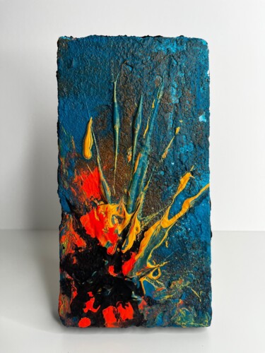 Peinture intitulée "Brik’s 004" par Sébastien Gaonach, Œuvre d'art originale, Acrylique